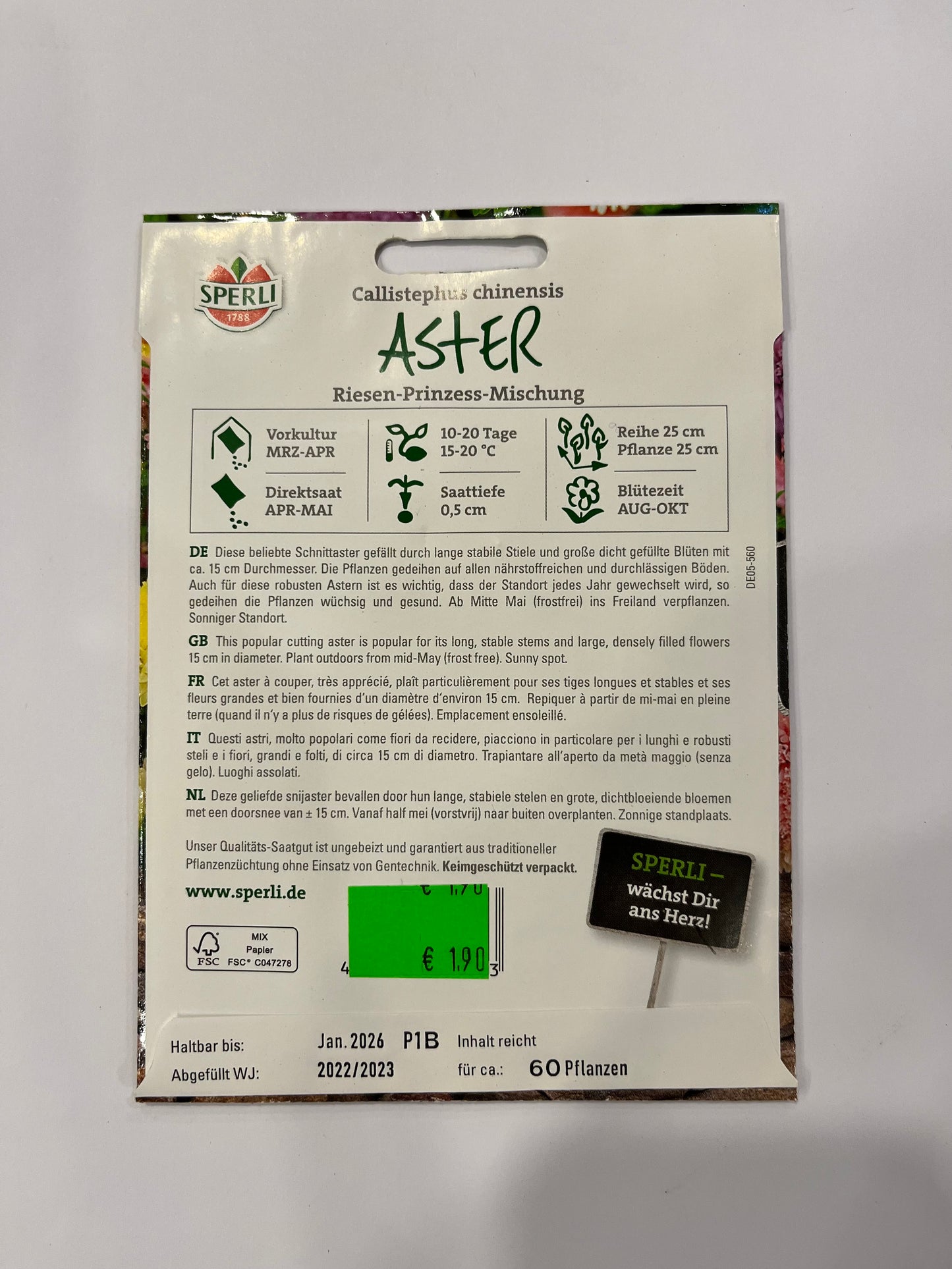 Astern Riesen-Prinzess-Mischung