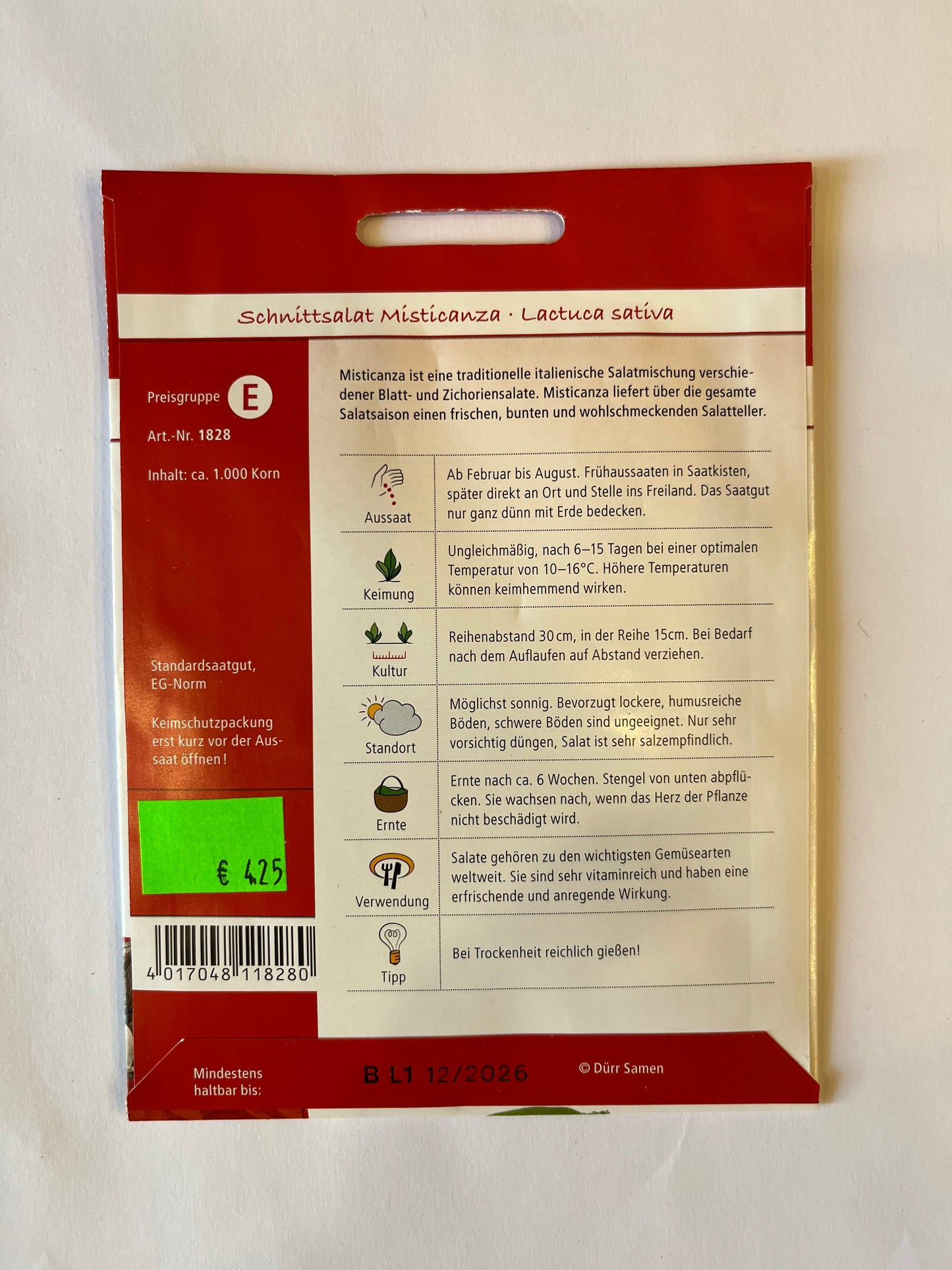 Schnittsalat Misticanza