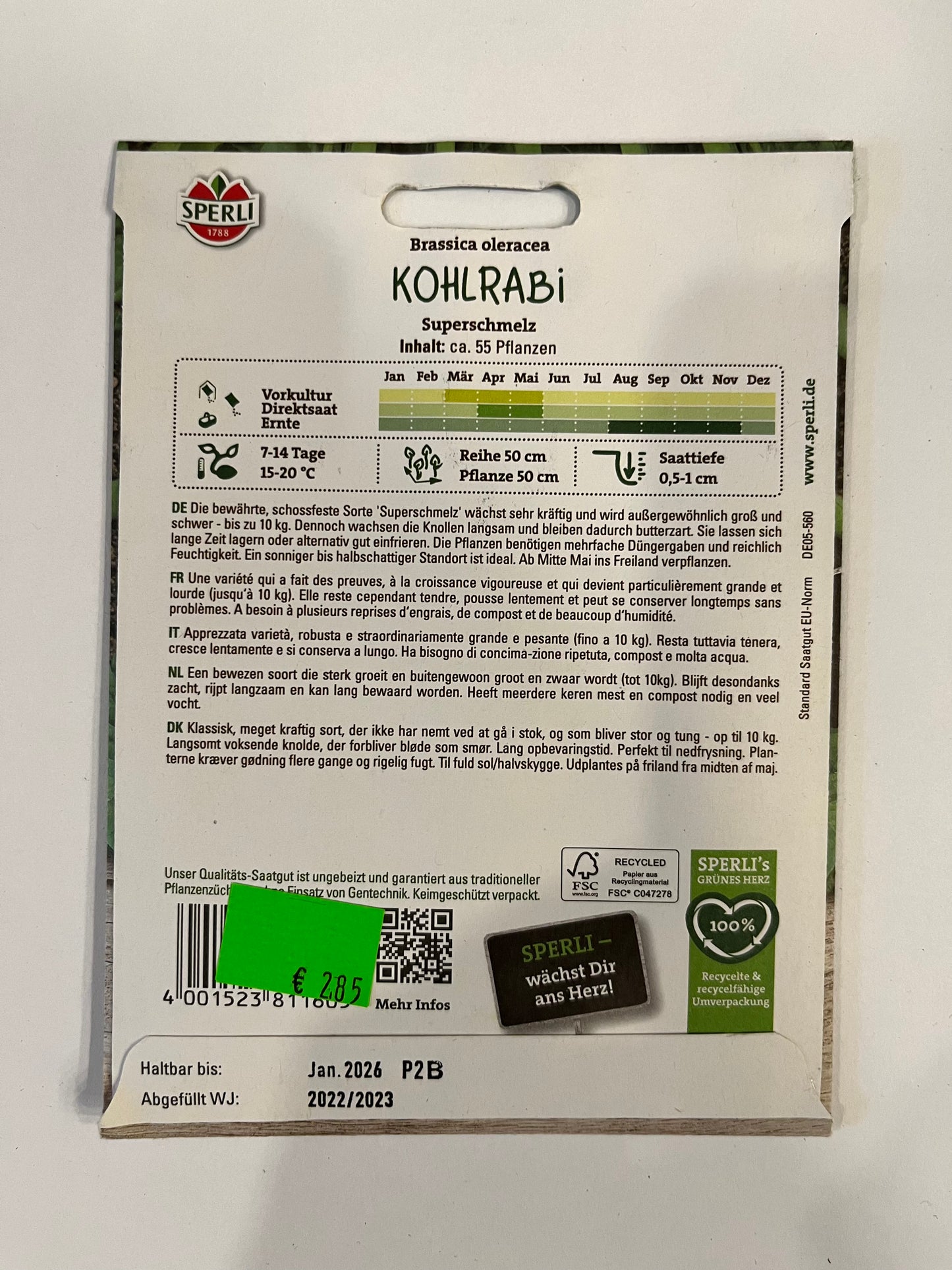 Kohlrabi Superschmelz