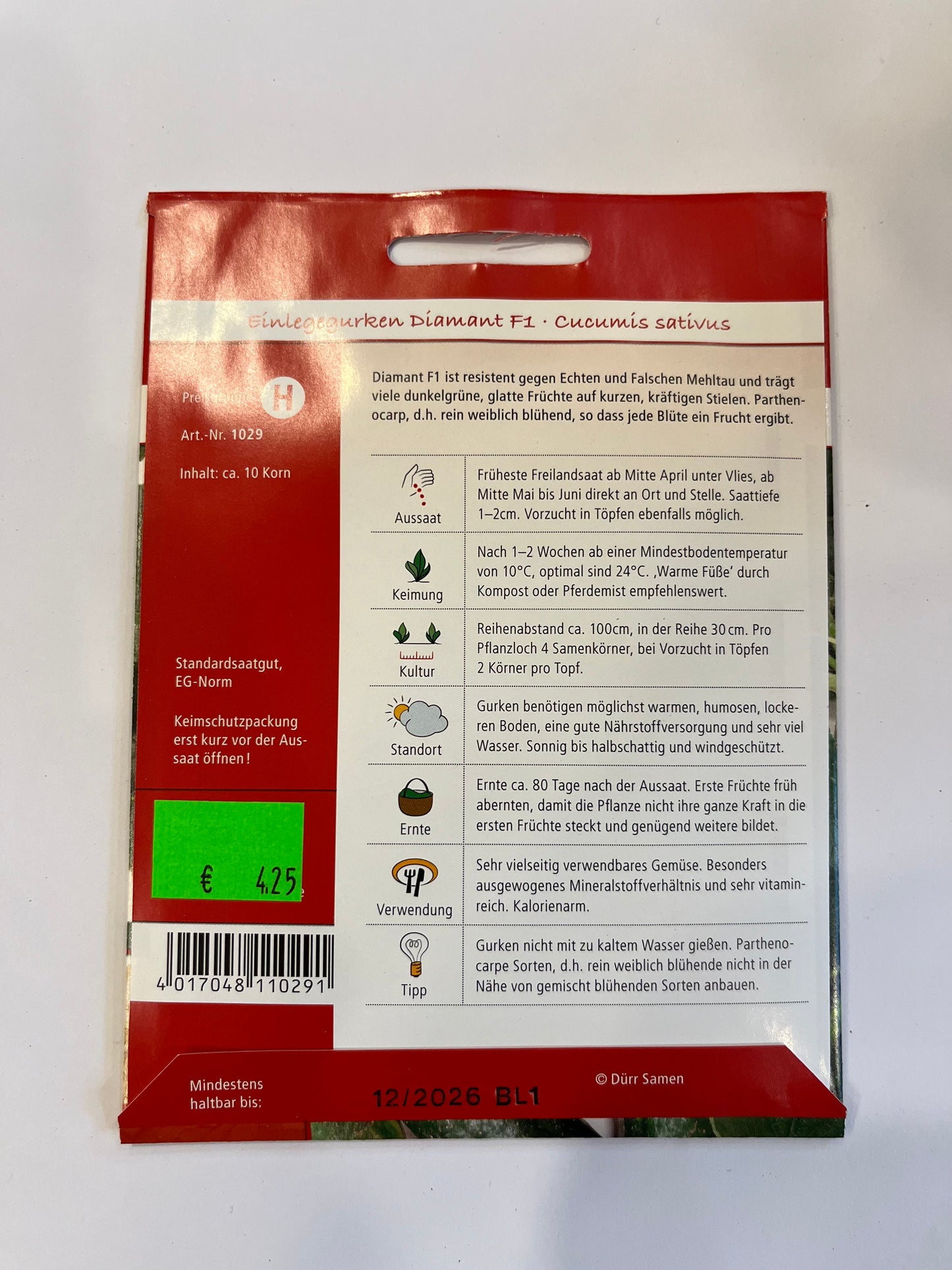 Einlegegurke Diamant F1