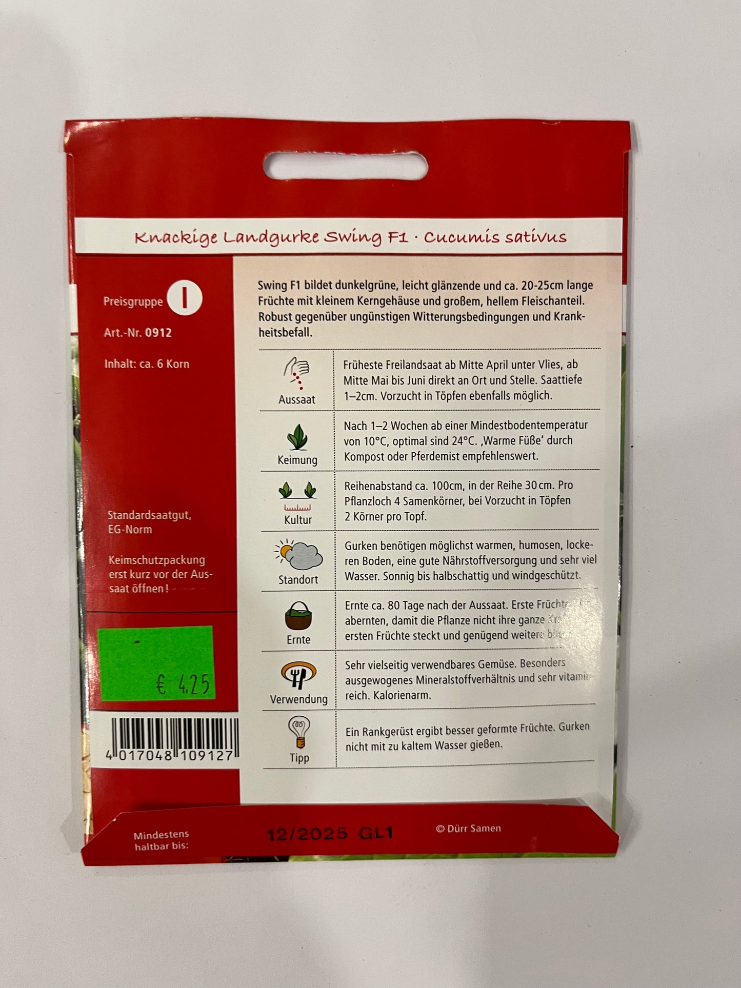 Landgurke Swing F1-Hybride