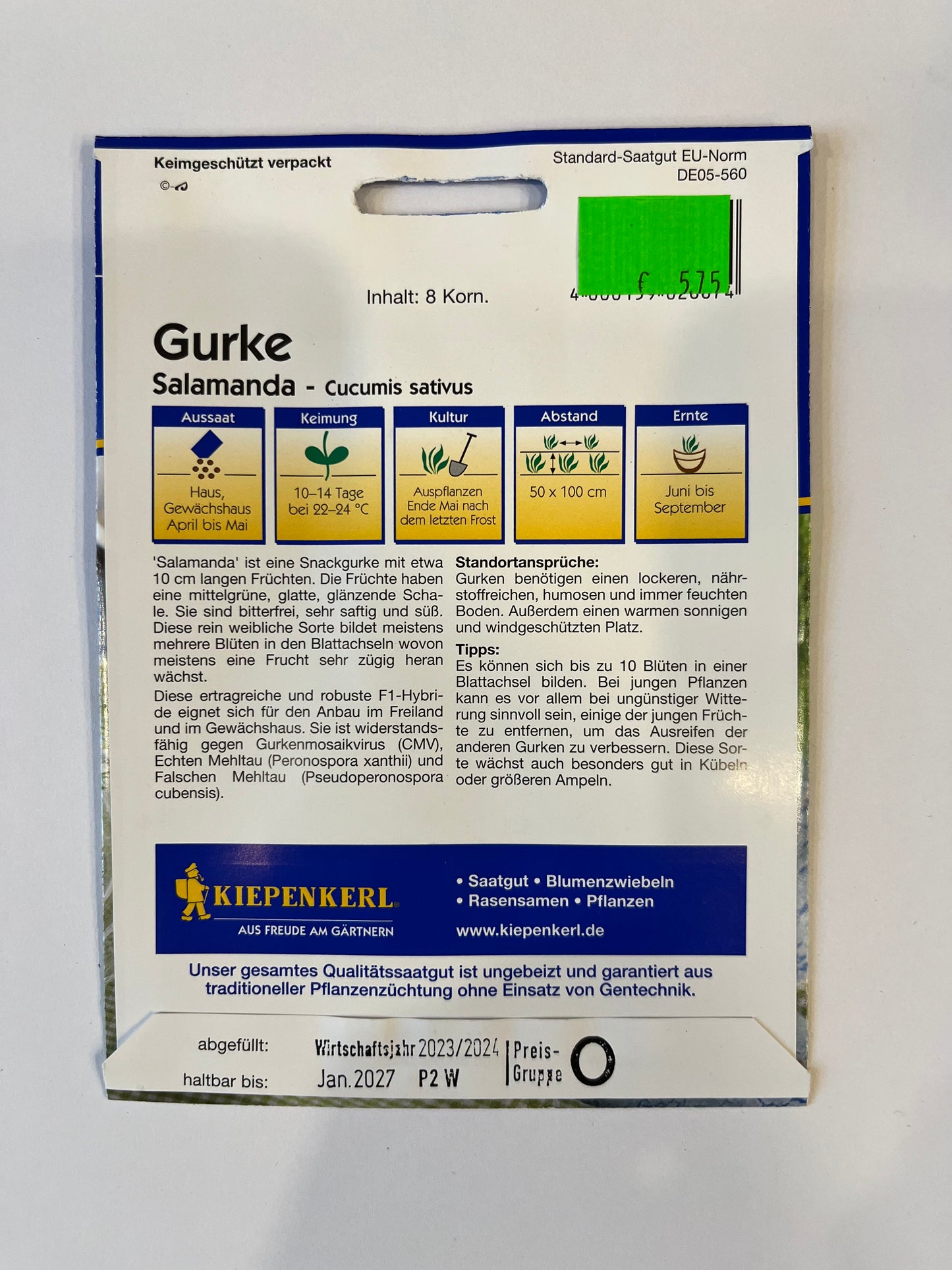 Mini-Snackgurke Salamanda