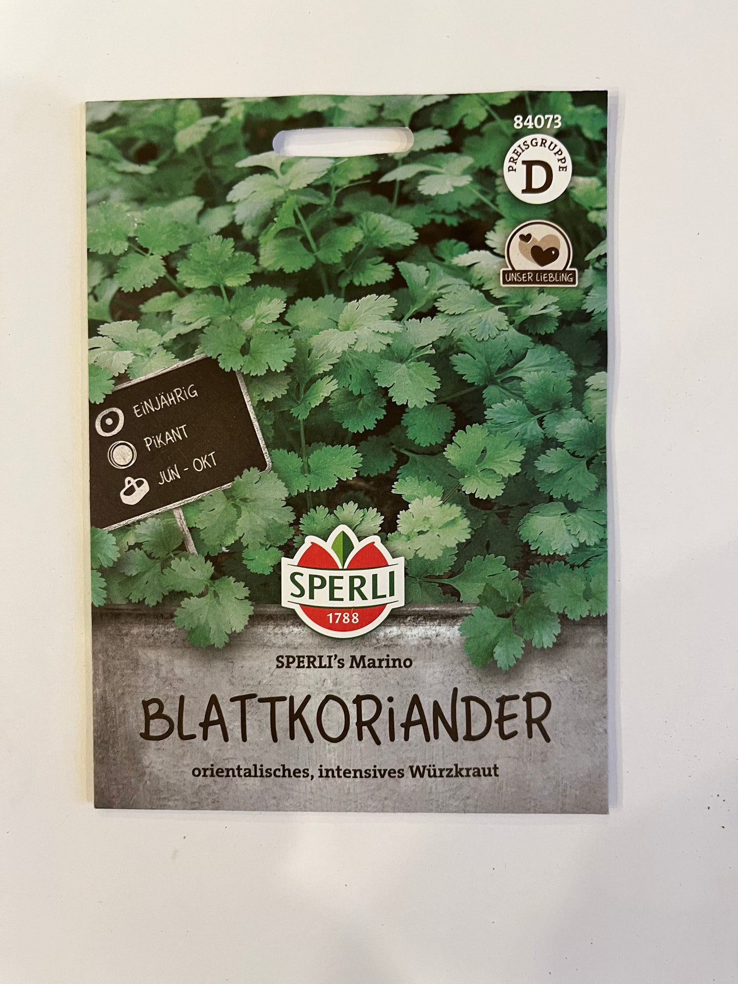 Blattkoriander