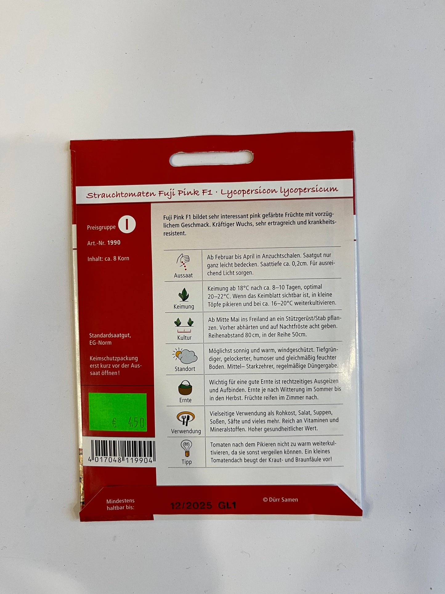 Strauchtomate Fuji Pink F1-Hybride