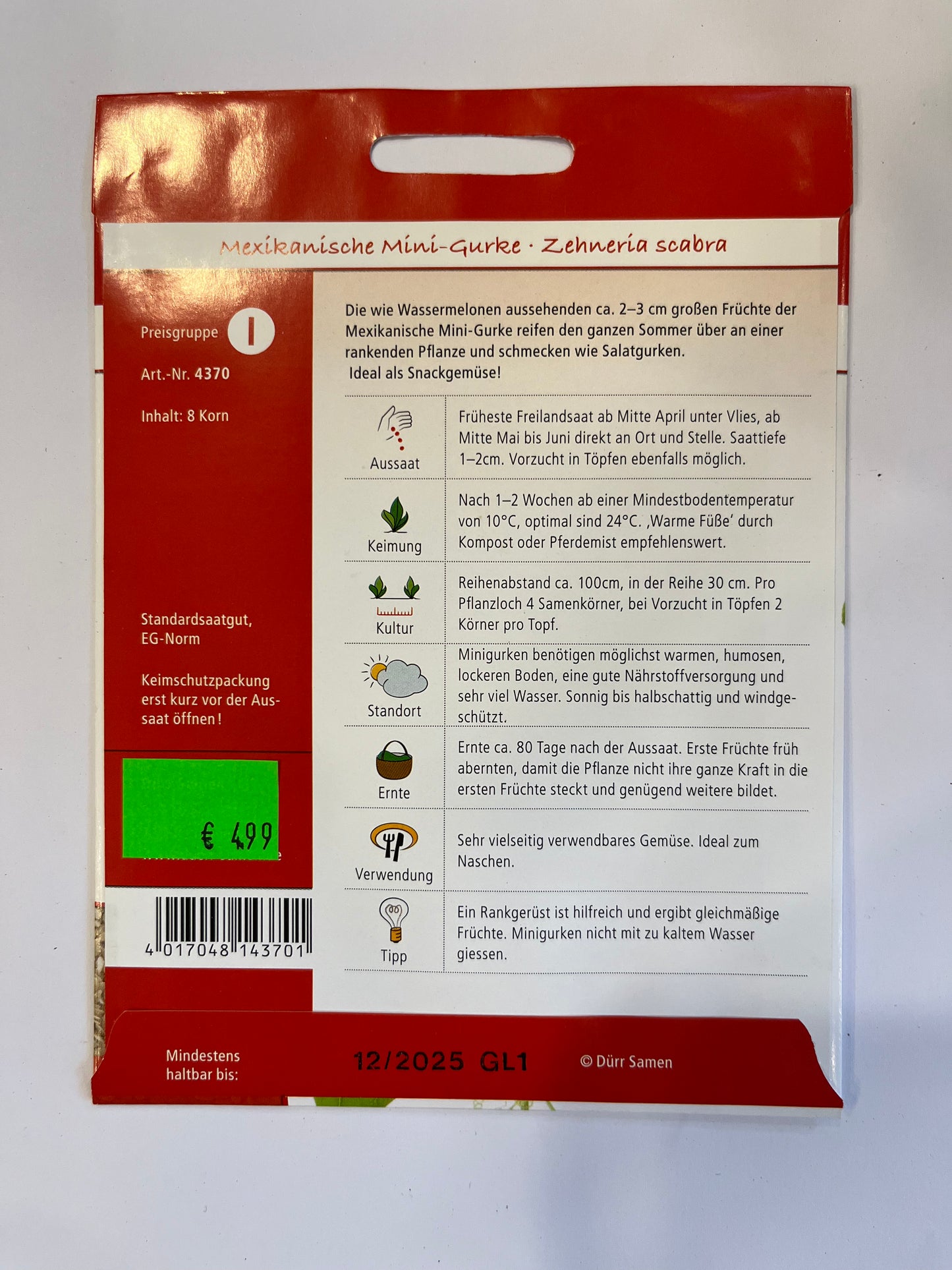 Mexikanische Mini-Gurke