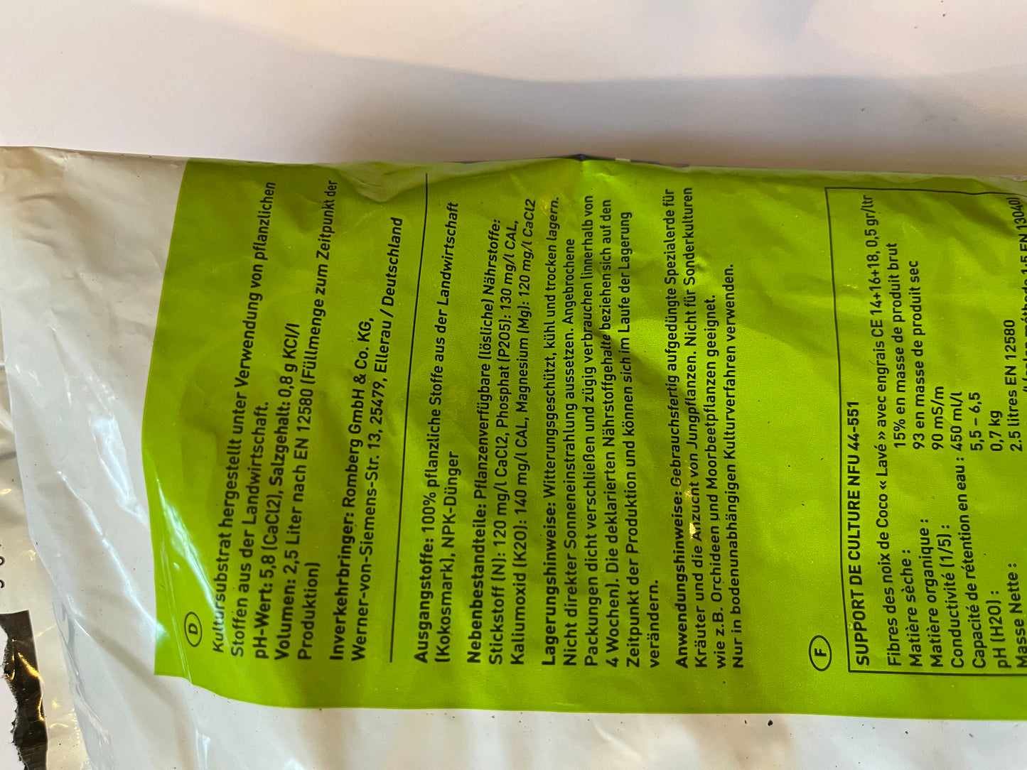 Anzuchterde 2,5 Liter