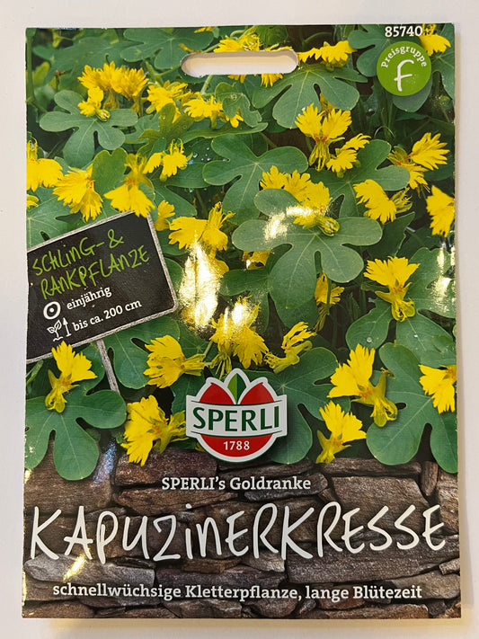 Kapuzinerkresse Sperli‘s Goldranke