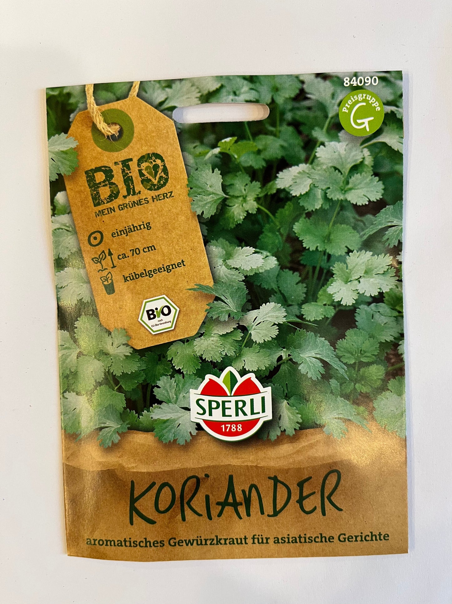 Bio-Blattkoriander