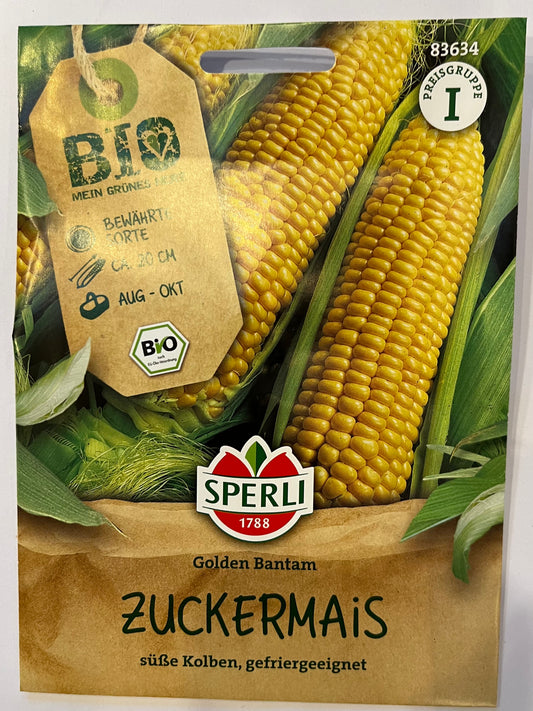 Zuckermais Golden Bantam