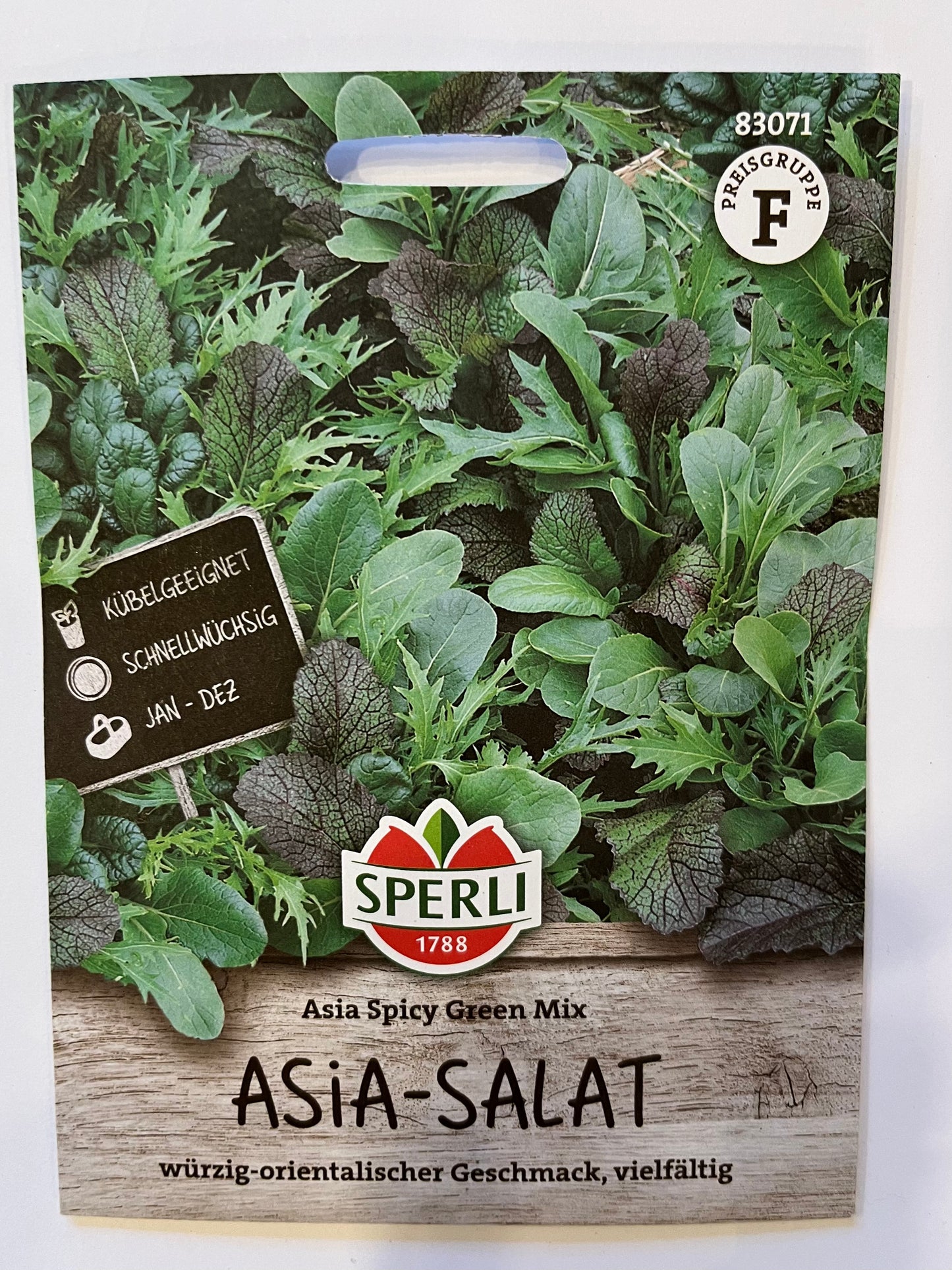Asia-Salat Asia Spicy Green Mix