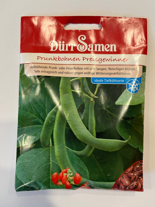 Prunkbohnen Preisgewinner