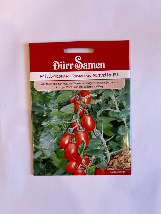Mini-Roma-Tomaten Ravello F1-Hybride