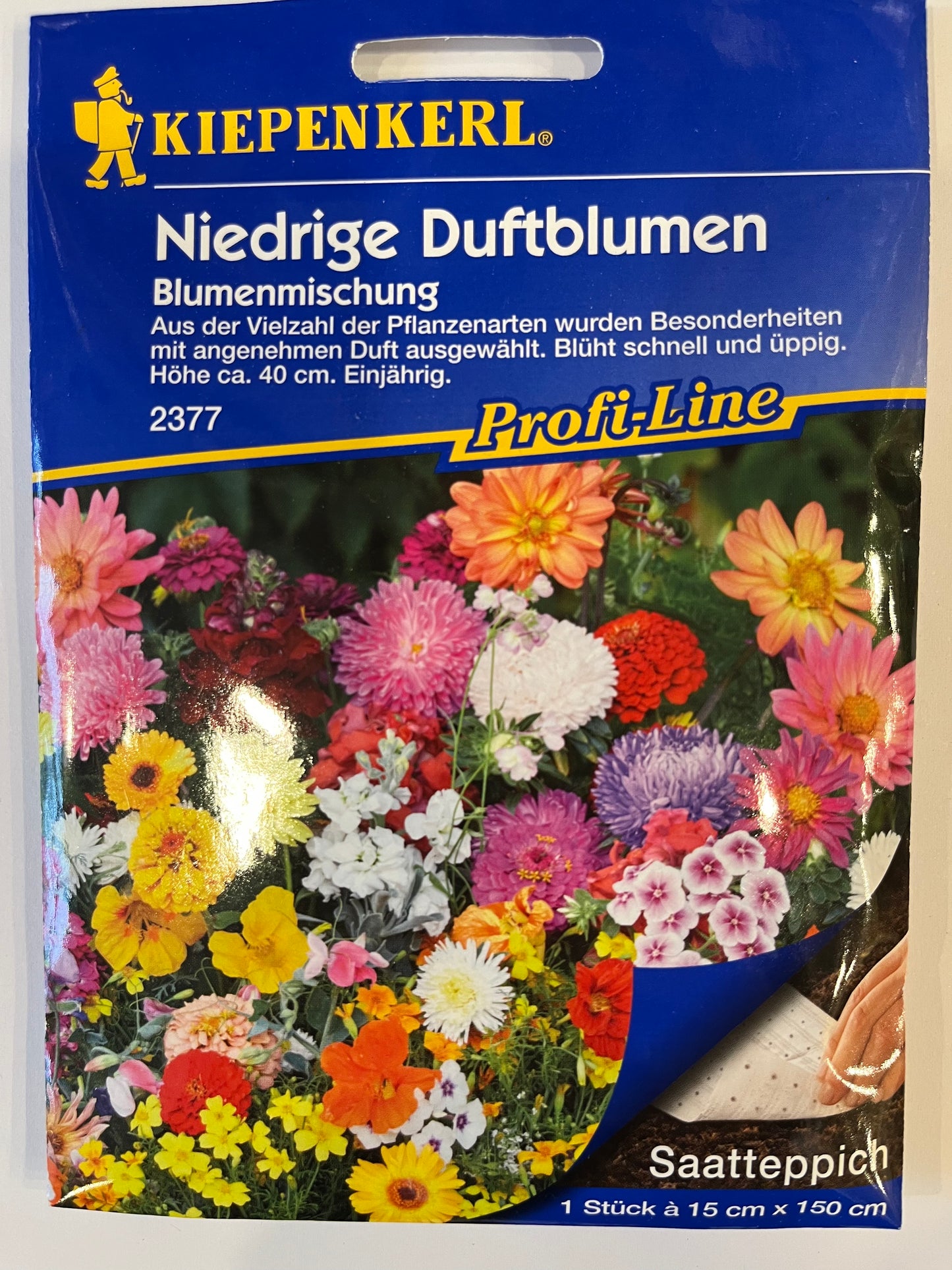Niedrige Duftblumen Blumenmischung Saatteppich