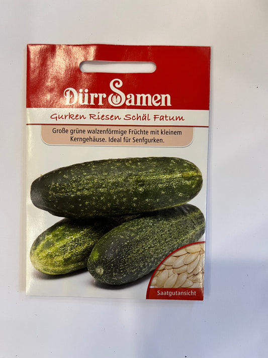 Riesen Schälgurken Fatum
